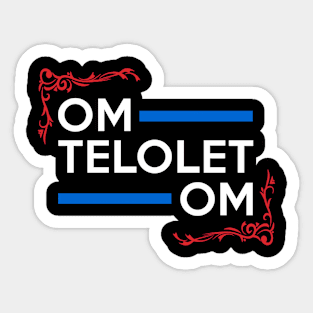 Telolet Bus Sticker